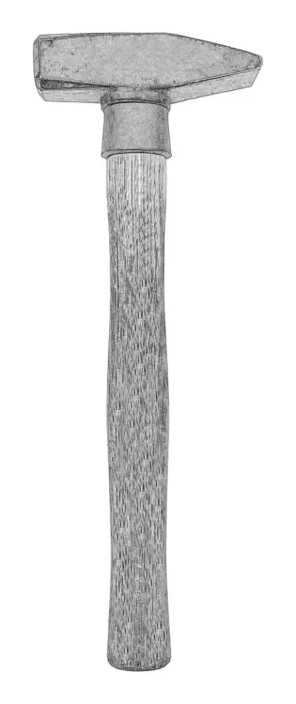 Ein Hammerstiel aus Holz ist die erste Wahl.